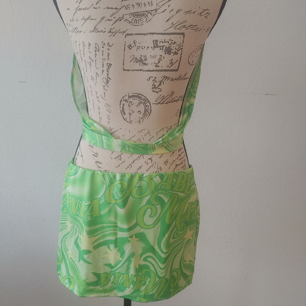 AsYou Green Patterned Two-Piece Set - Picture 6 of 8